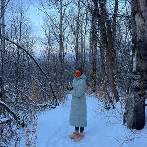 Aritzia Powder Parka Long, M